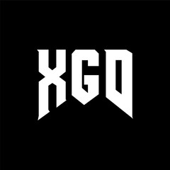 XGD letter logo design for technology company. XGD logo design black and white color combination. XGD logo, XGD vector, XGD design, XGD icon, XGD alphabet. XGD typography logo design.