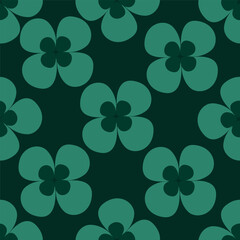 Abstract hand drawn flowers, seamless patterns with floral for fabric, textiles, clothing, poster, cover, banner, wall art, home decor, background. Vector illustration