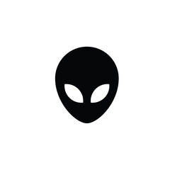 Alien icon flat vector design