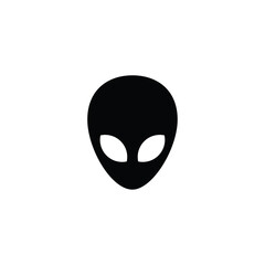Alien icon flat vector design