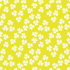 Hand drawn colourful florals Seamless pattern. Abstract Florals pattern. Colourful background. Designed for paper, cover, fabric, decor, wall paper and etc.