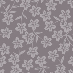 Hand drawn colourful florals Seamless pattern. Abstract Florals pattern. Colourful background. Designed for paper, cover, fabric, decor, wall paper and etc.