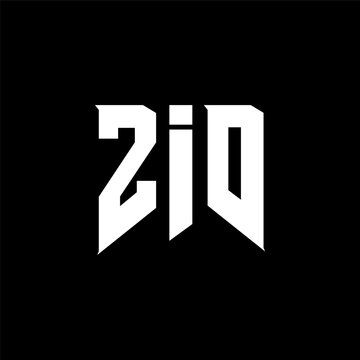 ZID letter logo design for technology company. ZID logo design black and white color combination. ZID logo, ZID vector, ZID design, ZID icon, ZID alphabet. ZID typography logo design.