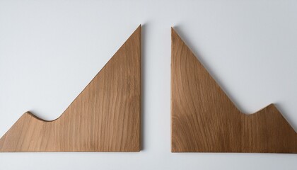 Two intersecting curve graphs, one rising and one falling, showing different axes