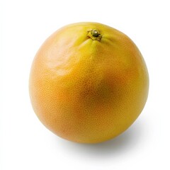 single grapefruit on a white background