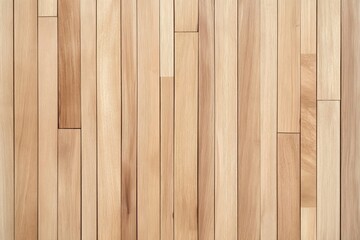 Obraz premium Close-up view of wooden wall. Vertical planks create rustic wood grain texture. Natural light highlights wood warm tones. Material suitable for both interior, exterior designs. Aged weathered wood