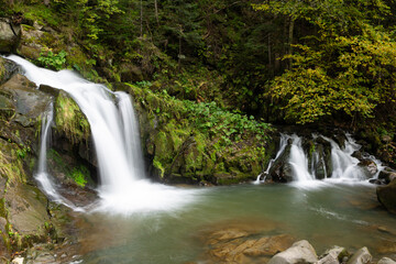 A beautiful waterfall shot with a long exposure.
