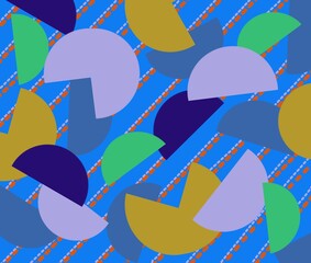seamless pattern with umbrella