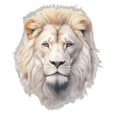 portrait of a lion