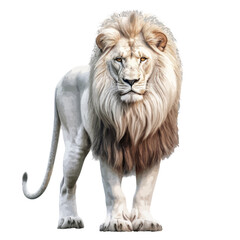 Obraz premium lion isolated on white