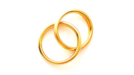 Two gold wedding bands infinity rings marriage proposal background	