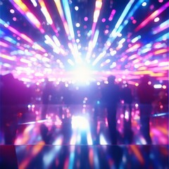 abstract background with glowing lights