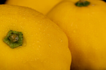 small delicious ripe yellow squash