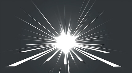 Obraz premium Bright light at the end of tunnel