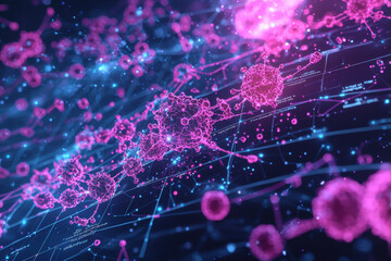 8K Visualization of Human Metapneumovirus (HMPV) Genome Structure