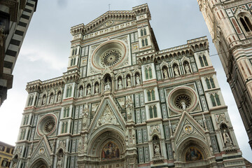 Partial view of the Duomo of Florence 