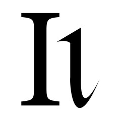 Yunani alphabet icon letter iota © ahmadbahrul