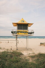 lifeguard hut on the beach