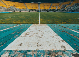 Abandoned Stadium: A Glimpse into the Past