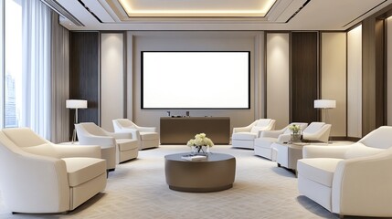 Luxury Modern Home Theater Room Design