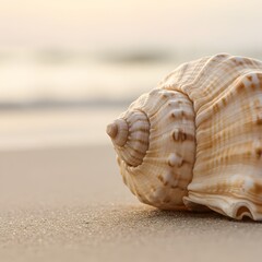 seashell on the beach