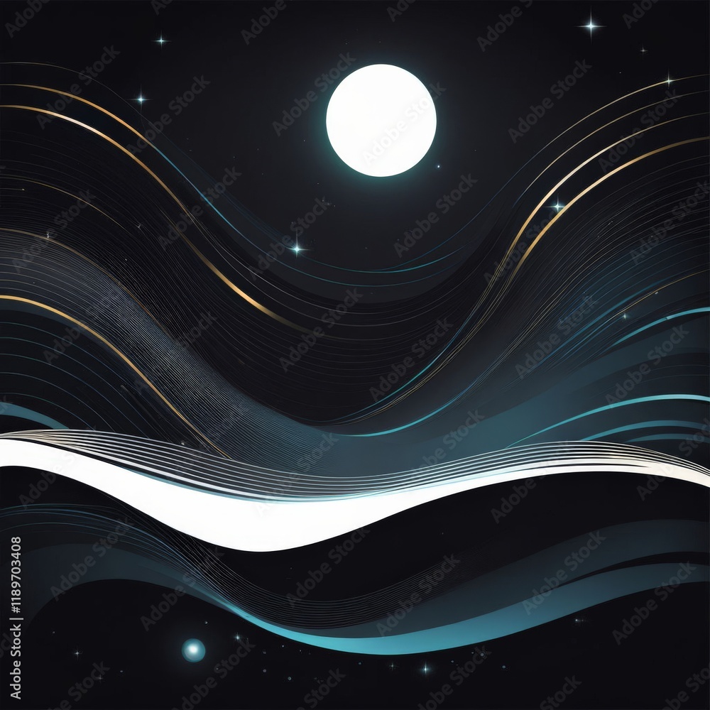 Poster abstract background with space for your text. vector illustration.