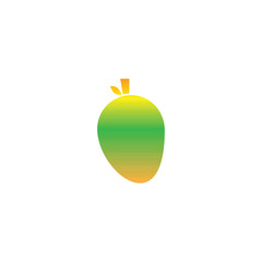 Obraz premium mango geometric symbol simple logo vector