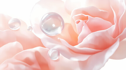 Elegant sepal designs presented against a pristine white backdrop for an enhanced visual appeal. ideal for templates or posters. Seapearl. Illustration