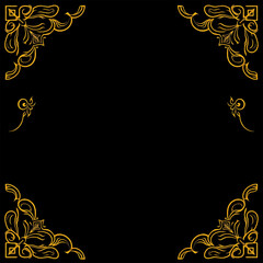 Oriental pattern. Oil painting. Pattern for printing on wall decorations, covers, leaflets, business cards
