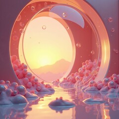 cyberpunk interior, fantasy art, architectural visualization, interior design concept, futuristic home, luxury home design, modern architecture