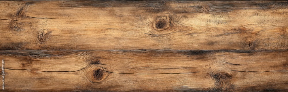 Poster hyper-realistic rustic wood texture background with intricate grain patterns