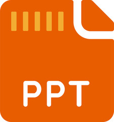 Graphic of PPT Presentation File Icon