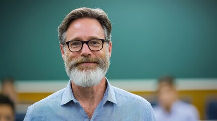 Inspiring education session with a teacher classroom setting gigapixel standards engaging environment knowledge sharing