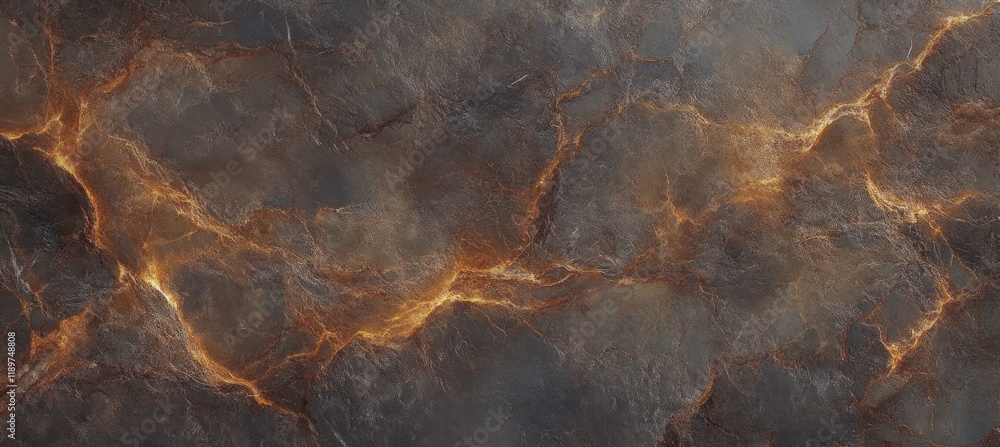 Poster earthy marble surface with golden lighting intricate patterns hyper-realistic texture exploration