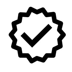 Black checkbox vector
