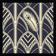 Vector seamless pattern with decorative elements. Vintage background. Can be used for wallpaper, 
pattern fills, web page background,surface textures.