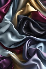 Fototapeta premium silk fabric background