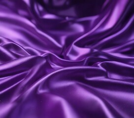 Fototapeta premium Shimmering violet fiber background with metallic sheen, shimmering effect, bright colors