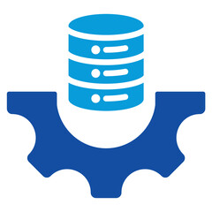 Data Preprocessing Icon Dual Tone Color Style