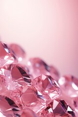 Abstract diamond jewellery background