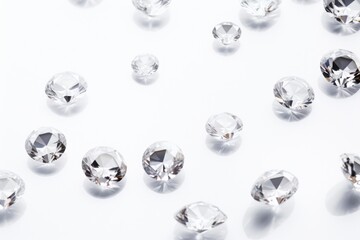 Abstract diamond jewellery background