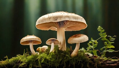 mushroom in the grass