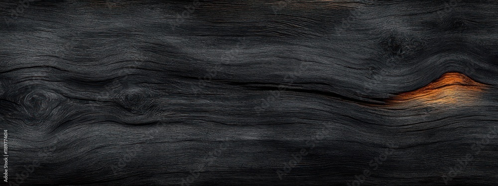 Poster dark wood texture close-up hyper-realistic background intricate grain patterns soft lighting