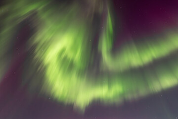 Aurora borealis over Anchorage, Alaska
