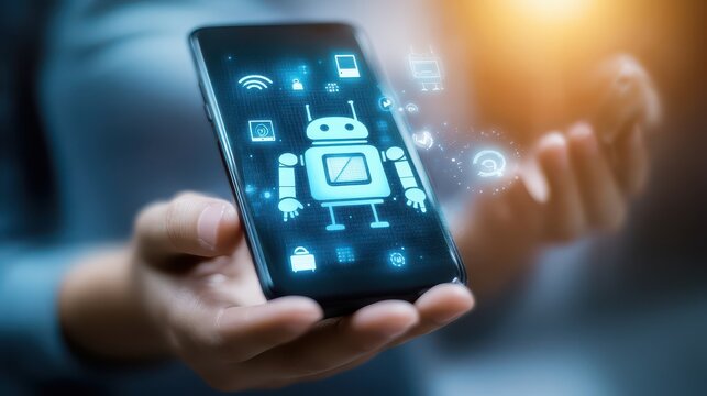 A hand holding a smartphone with a shield icon overlay, highlighting the importance of safety and privacy in online dating and digital communication. - Powered by Adobe