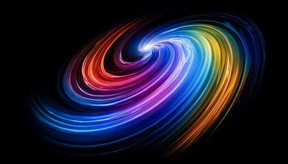 swirling, light, space, star, inhale, spin, circle, flow, digital, wallpaper, art, illustration, design, material, black background