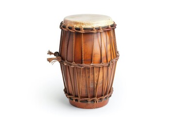 High Detail Visual of Bongo Drum Isolated on White Background