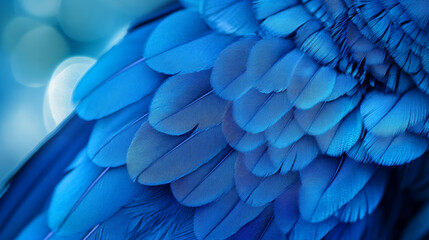Obraz premium Blue can evoke calmness, trust, or professionalism.