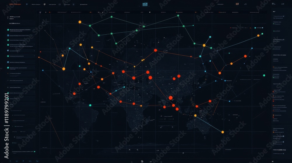 Poster an interactive graph with drop-down data points on a desktop screen.