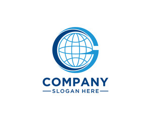 Global letter G logo